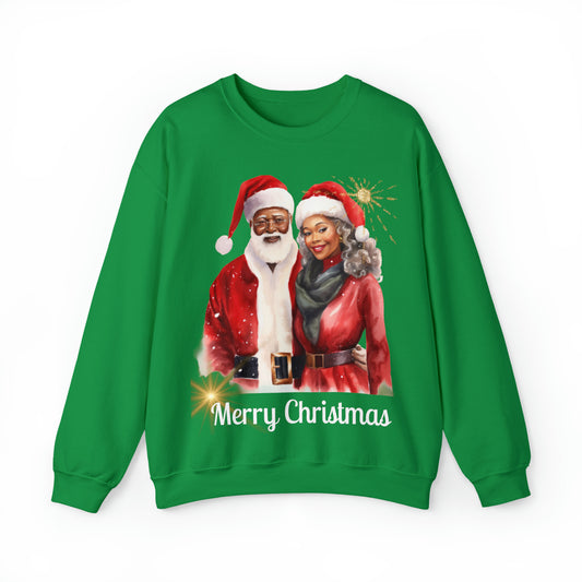 Mr. and Mrs. Claus Unisex Heavy Blend™ Crewneck Sweatshirt