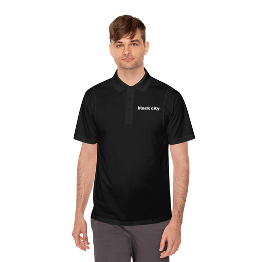 Black City Sport Polo Shirt