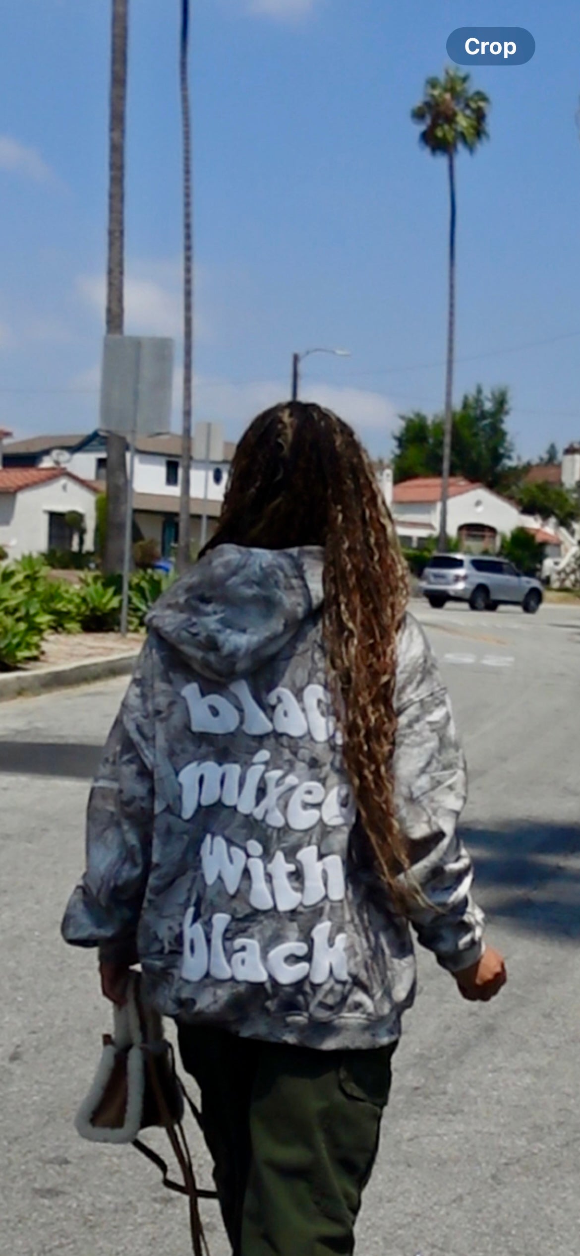 Puff Print Camo Hoodie