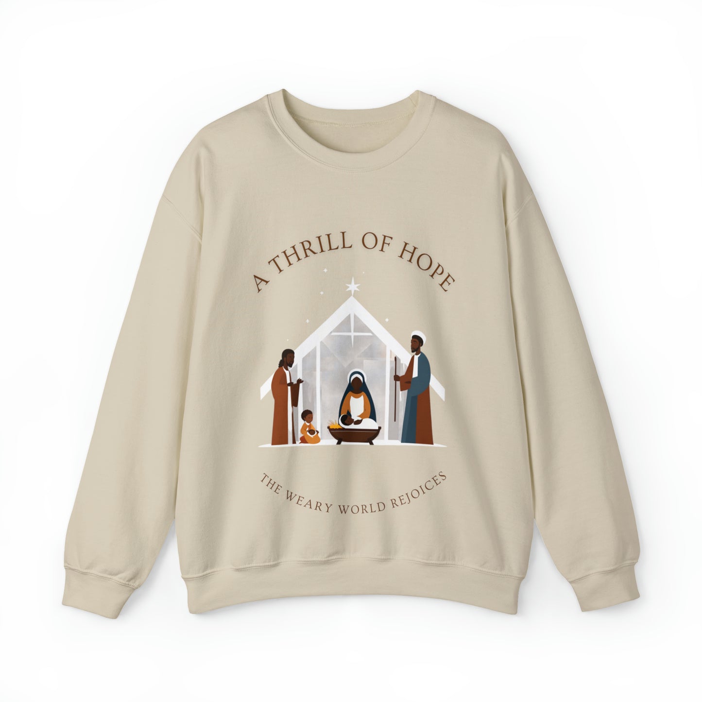 A thrill of Hope Unisex Heavy Blend™ Crewneck Sweatshirt