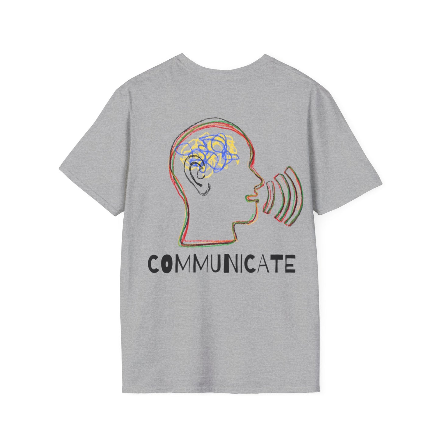 Communicate Too Unisex Softstyle T-Shirt