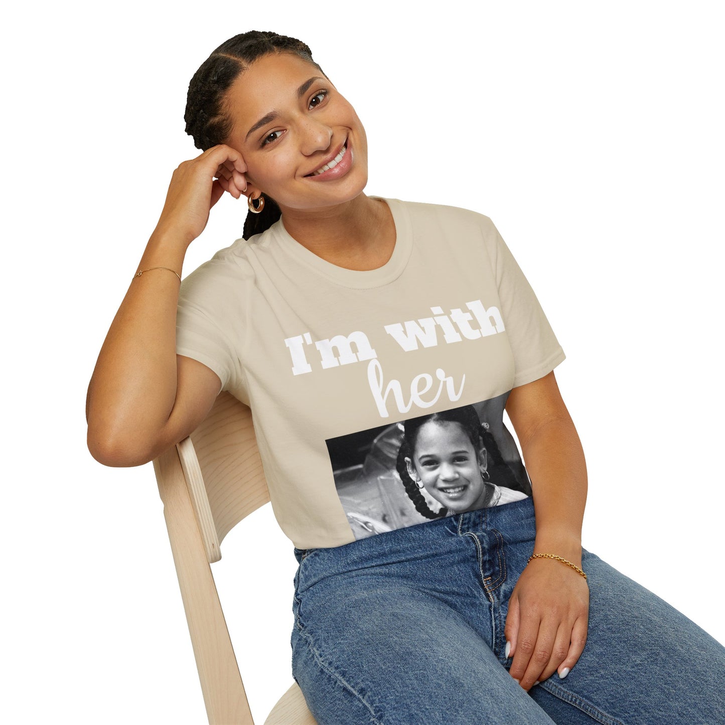 I’m with Her Unisex Softstyle T-Shirt