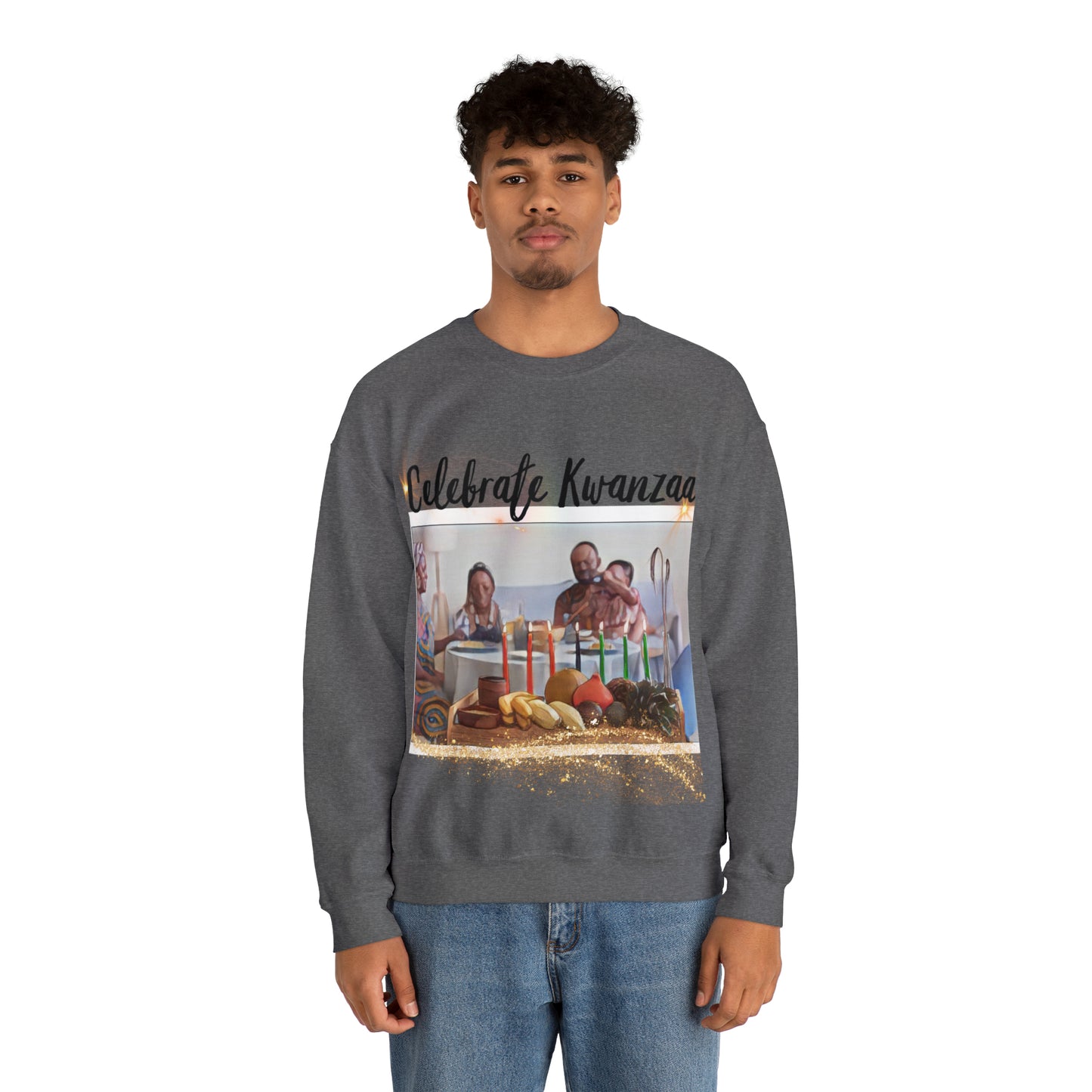 Kwanzaa Nights Unisex Heavy Blend™ Crewneck Sweatshirt