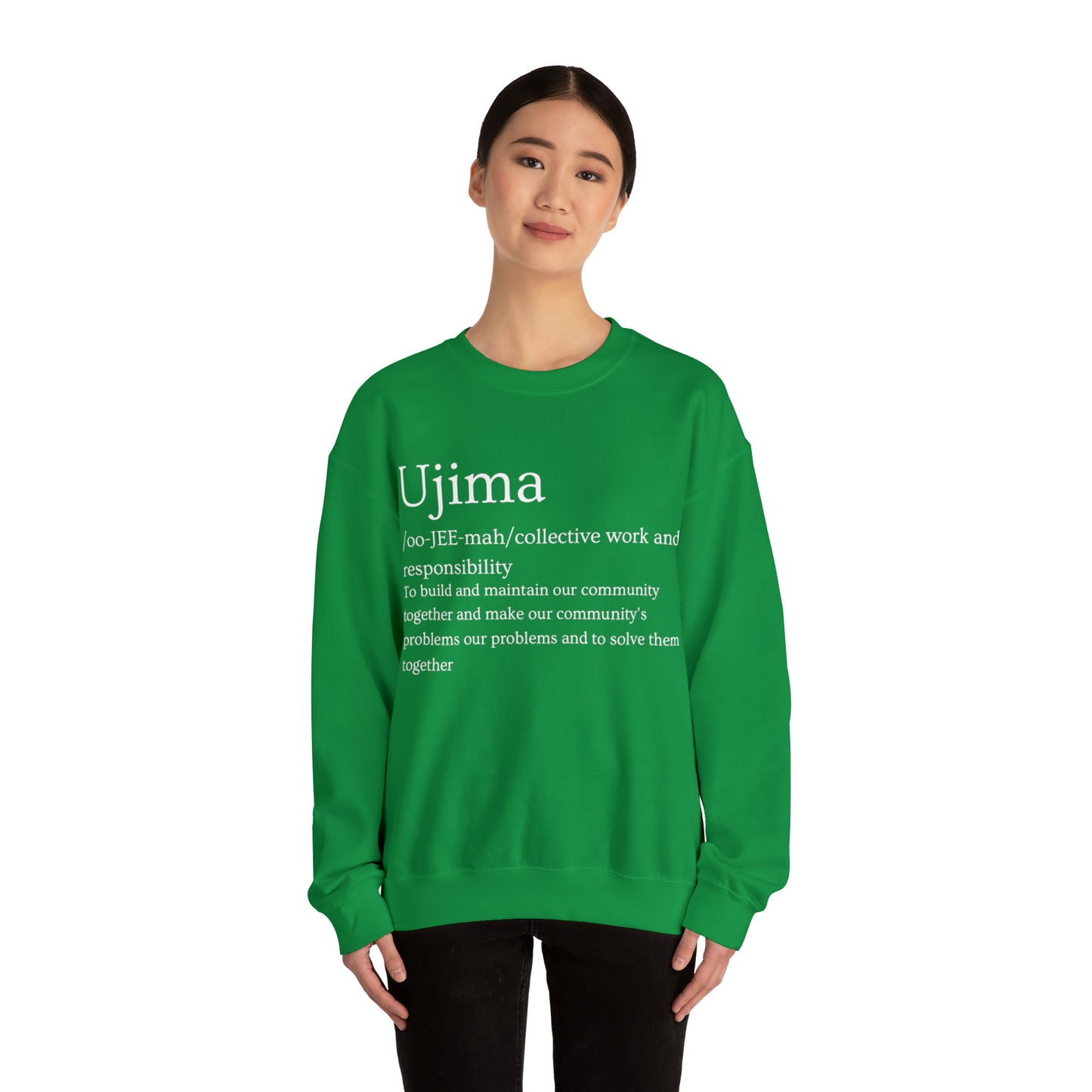 Ujima Unisex Heavy Blend™ Crewneck Sweatshirt
