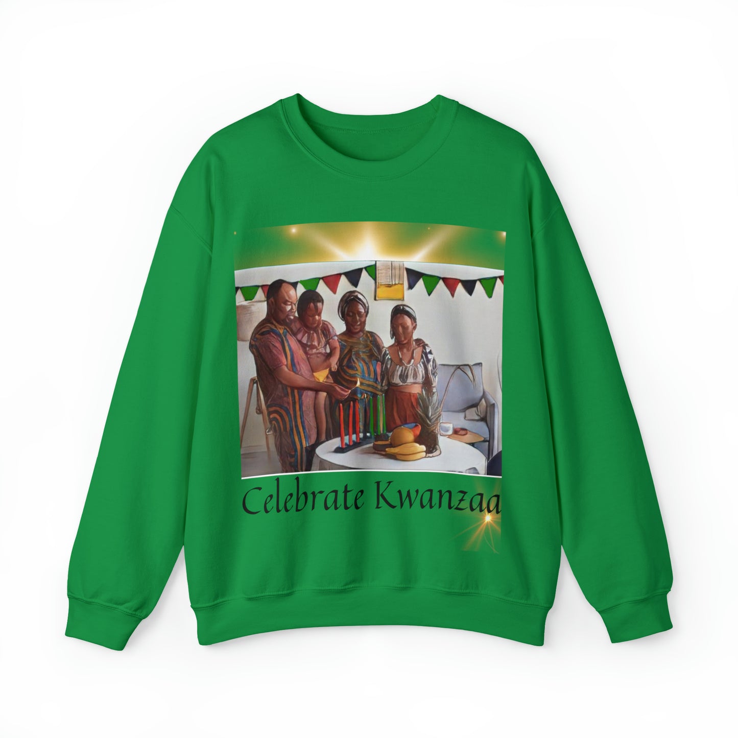 Celebrate Kwanzaa Unisex Heavy Blend™ Crewneck Sweatshirt