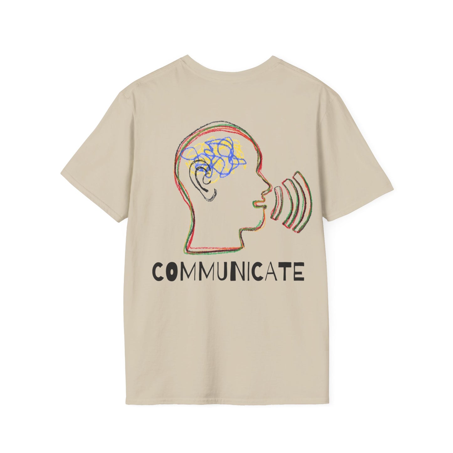 Communicate Too Unisex Softstyle T-Shirt