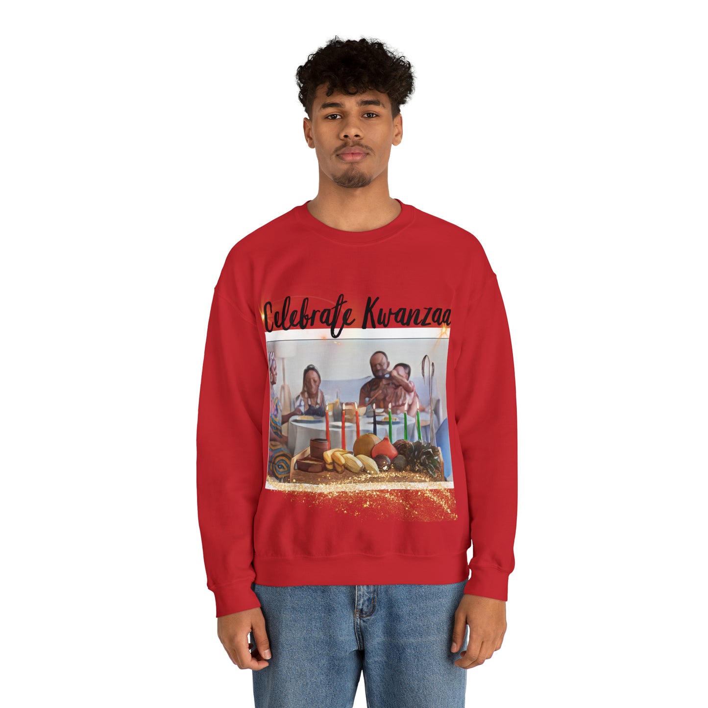 Kwanzaa Nights Unisex Heavy Blend™ Crewneck Sweatshirt