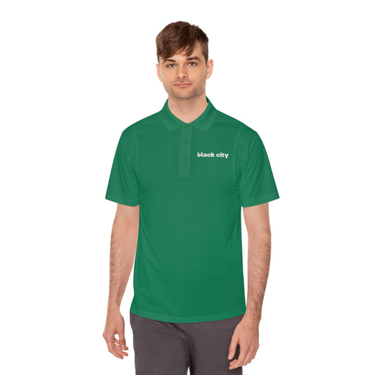 Black City Sport Polo Shirt