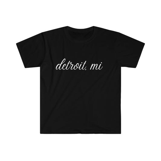 Detroit Script T-Shirt