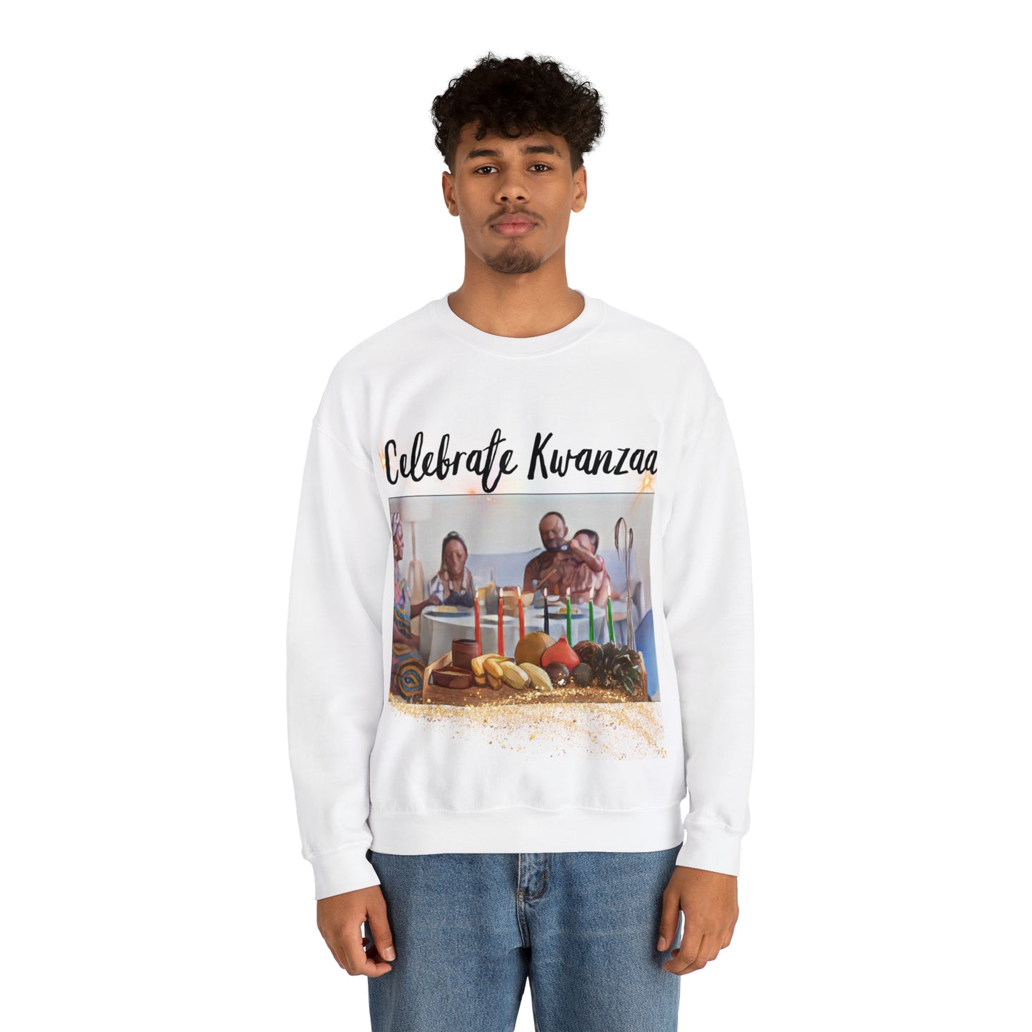 Kwanzaa Nights Unisex Heavy Blend™ Crewneck Sweatshirt