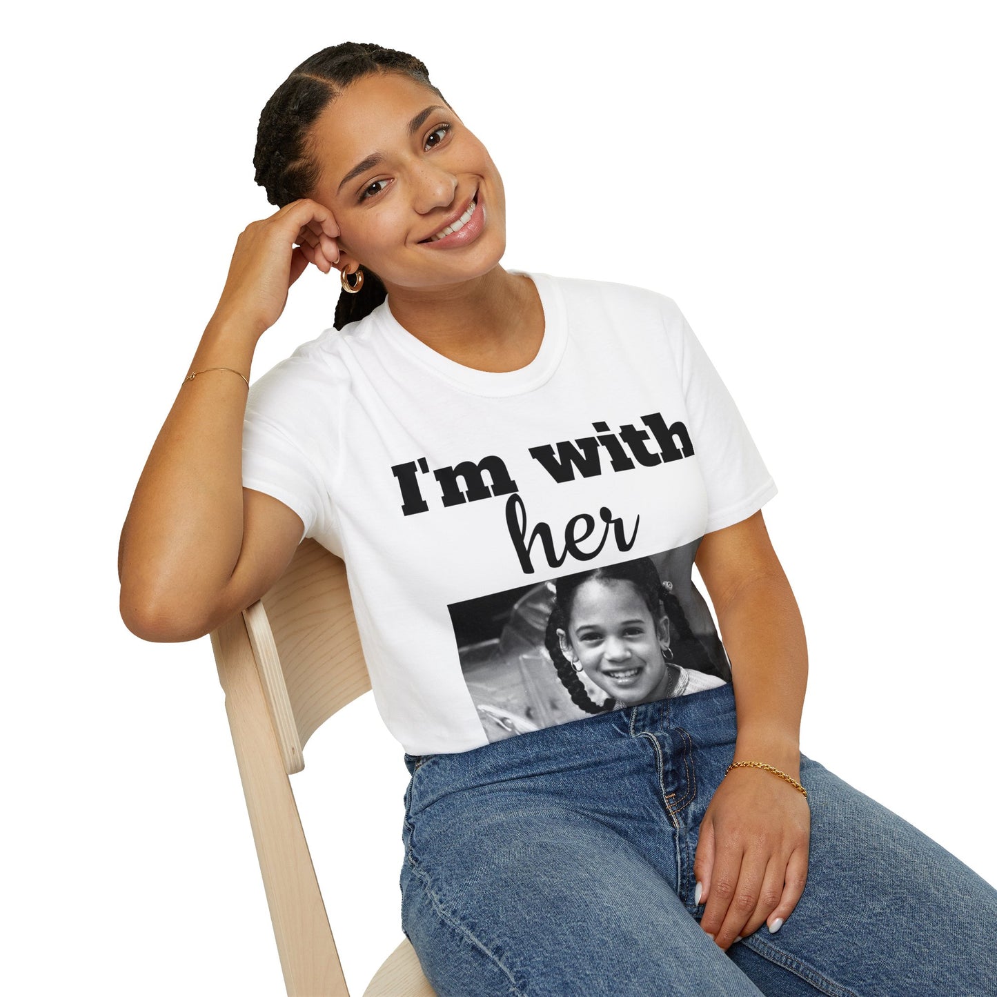 I’m with Her Unisex Softstyle T-Shirt