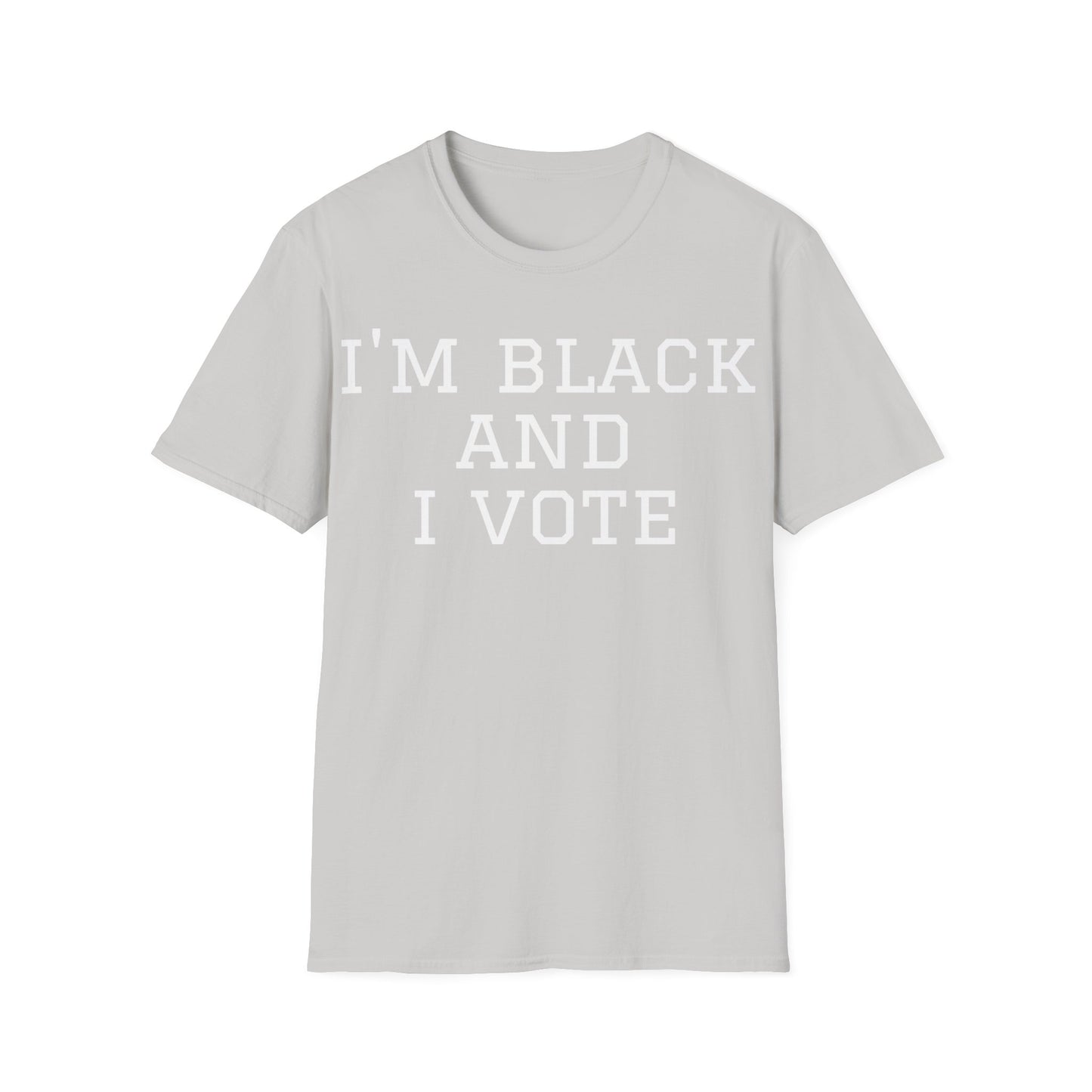 I’m Black and I Vote Unisex Softstyle T-Shirt