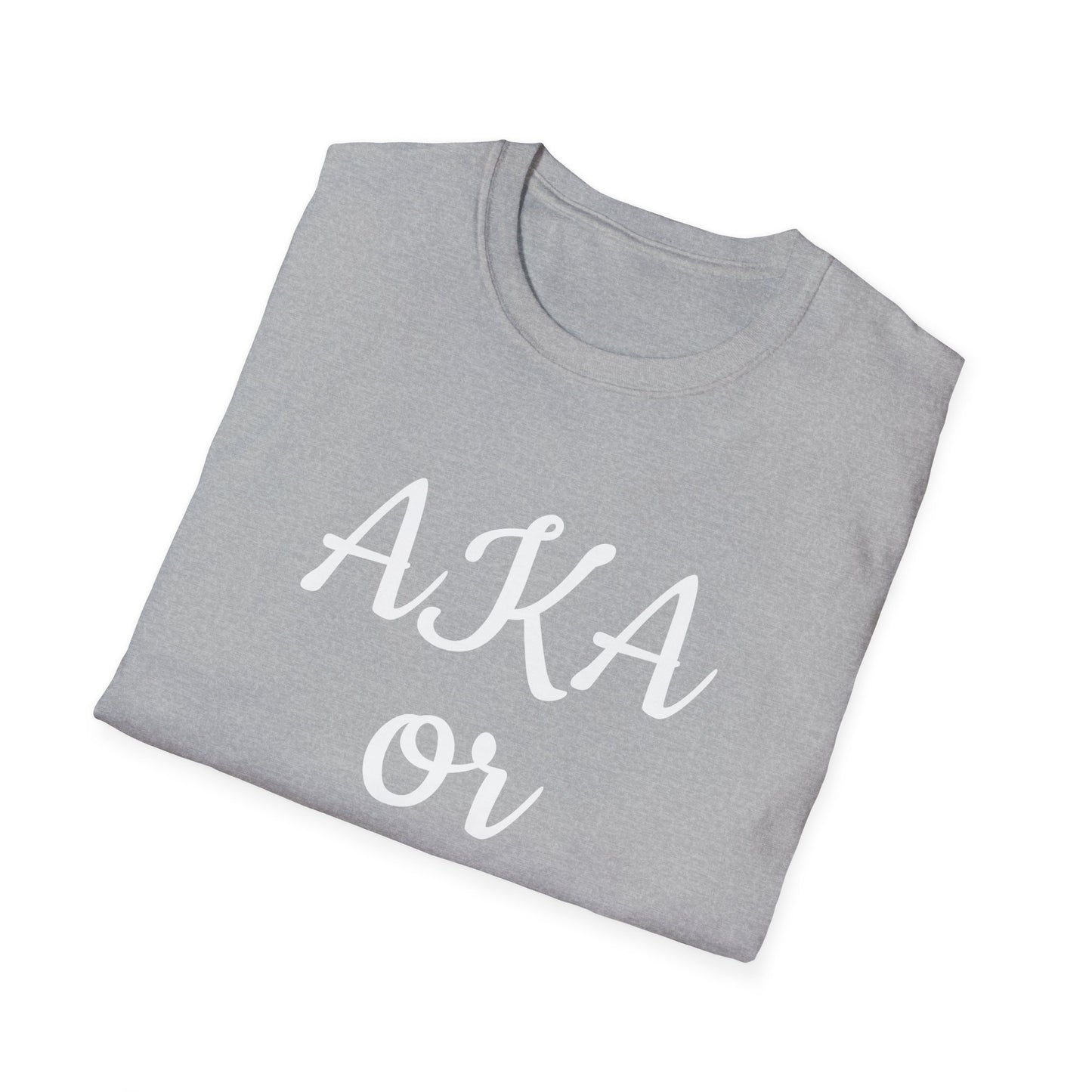 AKA or KKK Unisex Softstyle T-Shirt