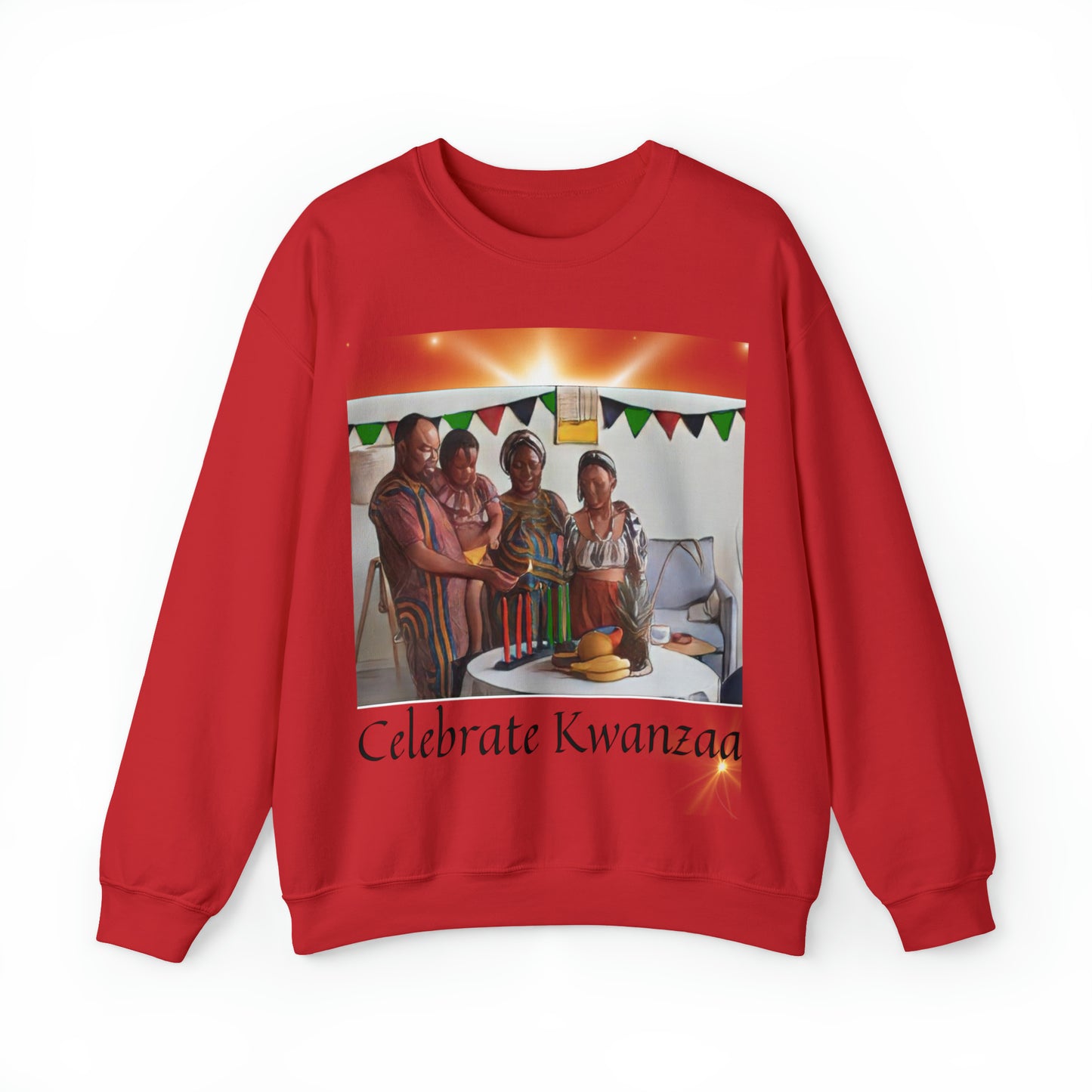 Celebrate Kwanzaa Unisex Heavy Blend™ Crewneck Sweatshirt