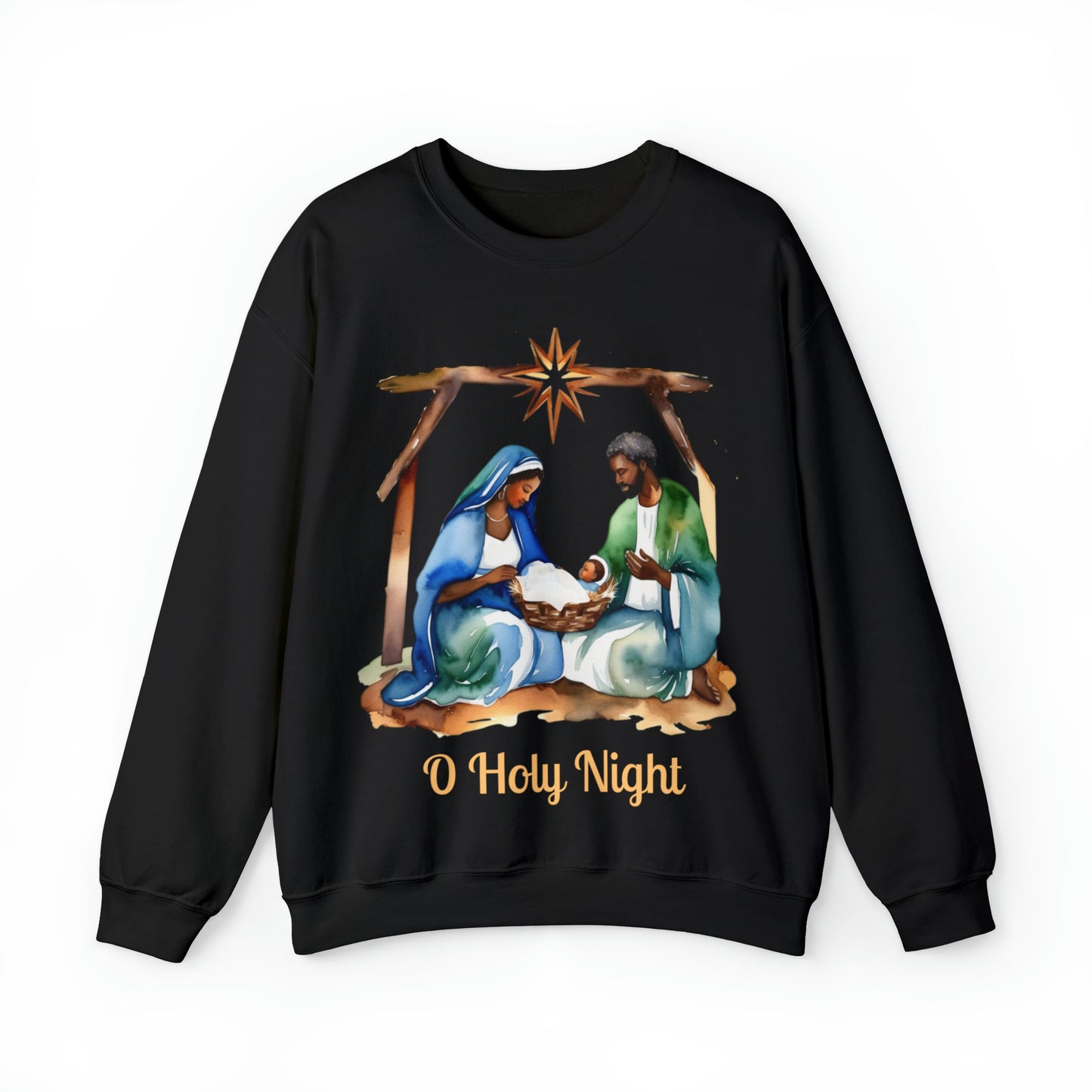 O Holy Night Unisex Heavy Blend™ Crewneck Sweatshirt