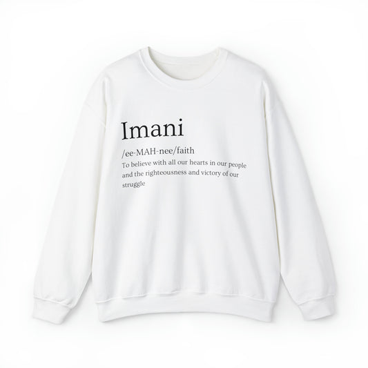 Imani Unisex Heavy Blend™ Crewneck Sweatshirt