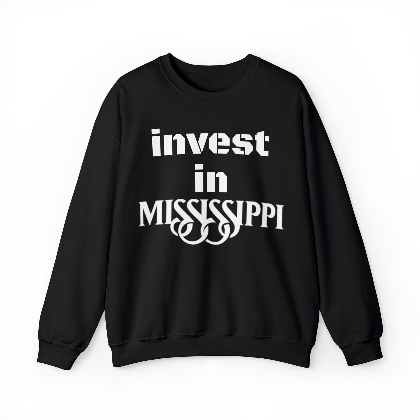 Mississippi Invest Unisex Heavy Blend™ Crewneck Sweatshirt