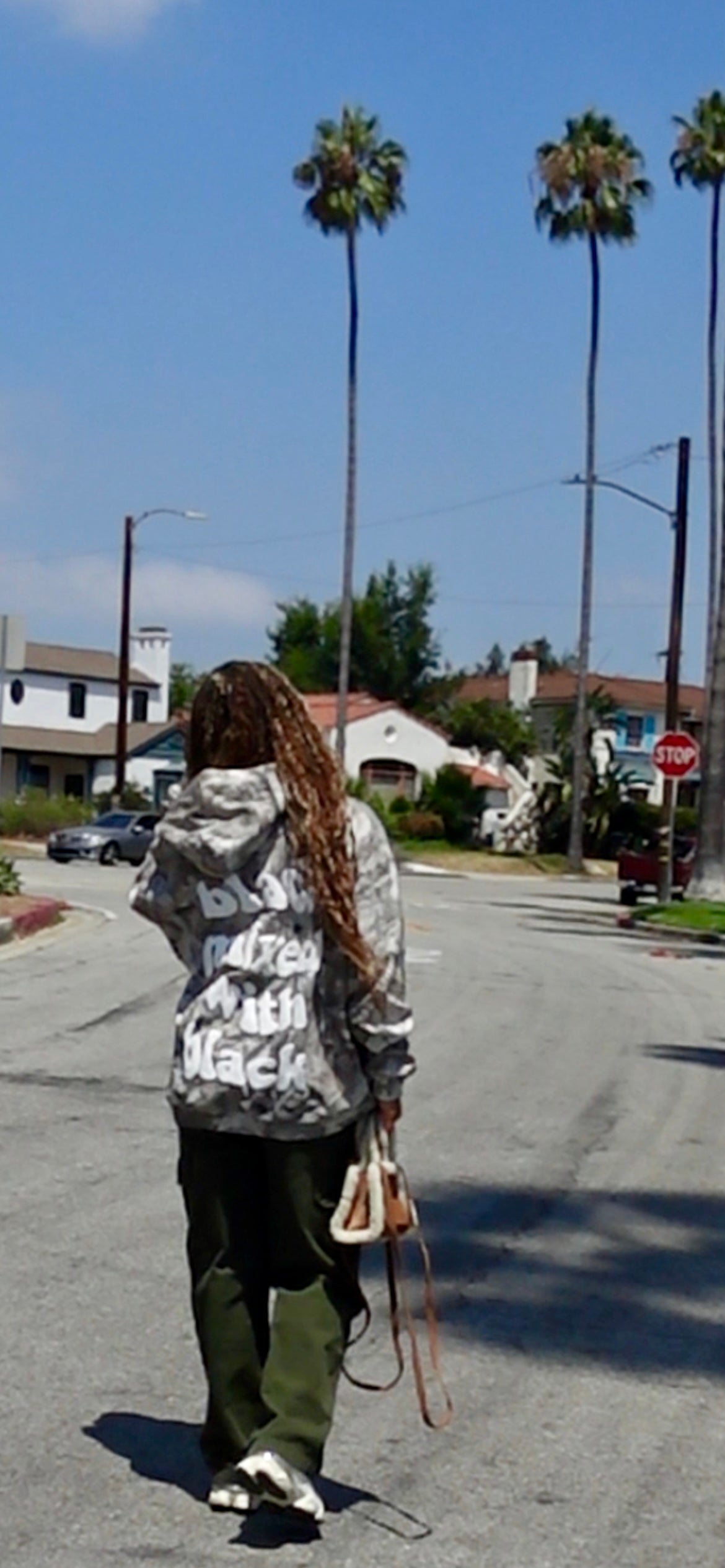 Puff Print Camo Hoodie