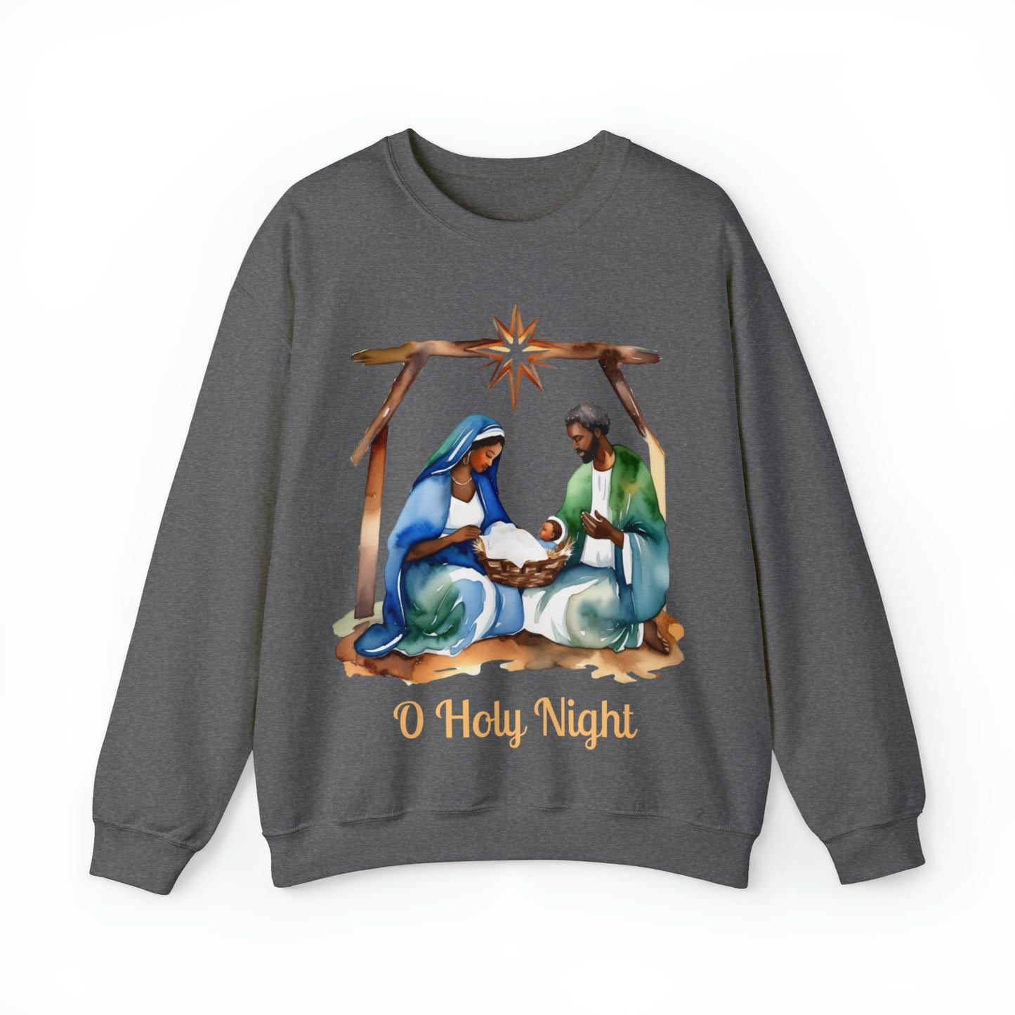 O Holy Night Unisex Heavy Blend™ Crewneck Sweatshirt