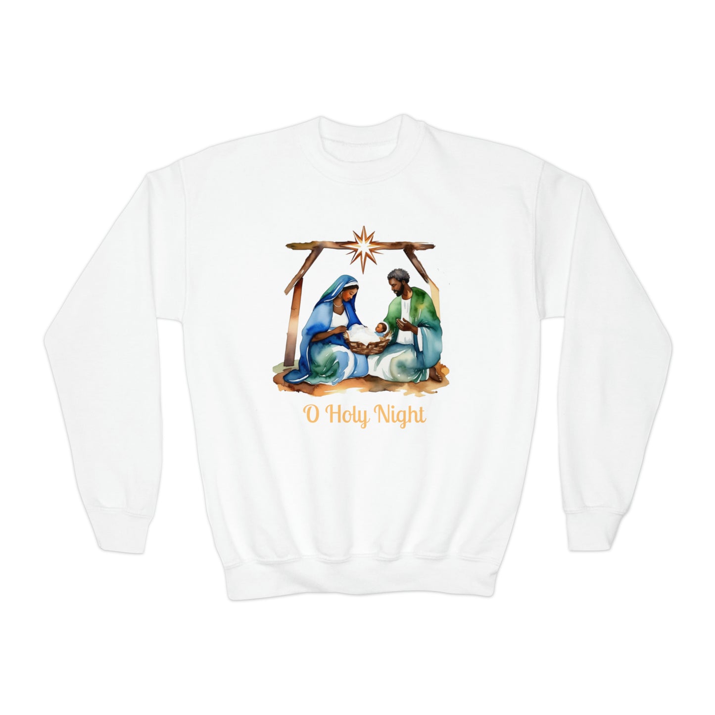 Youth O Holy Night Crewneck Sweatshirt