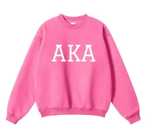 Puff print AKA crewneck