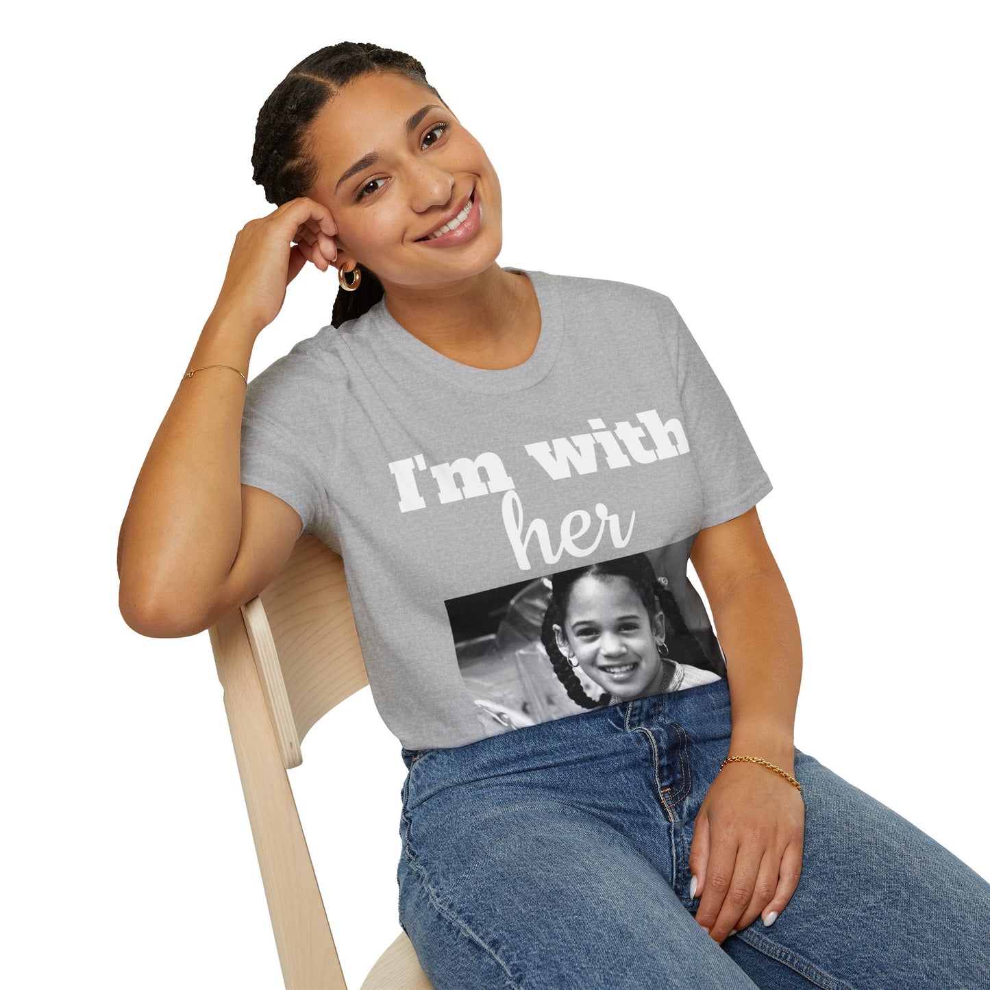 I’m with Her Unisex Softstyle T-Shirt