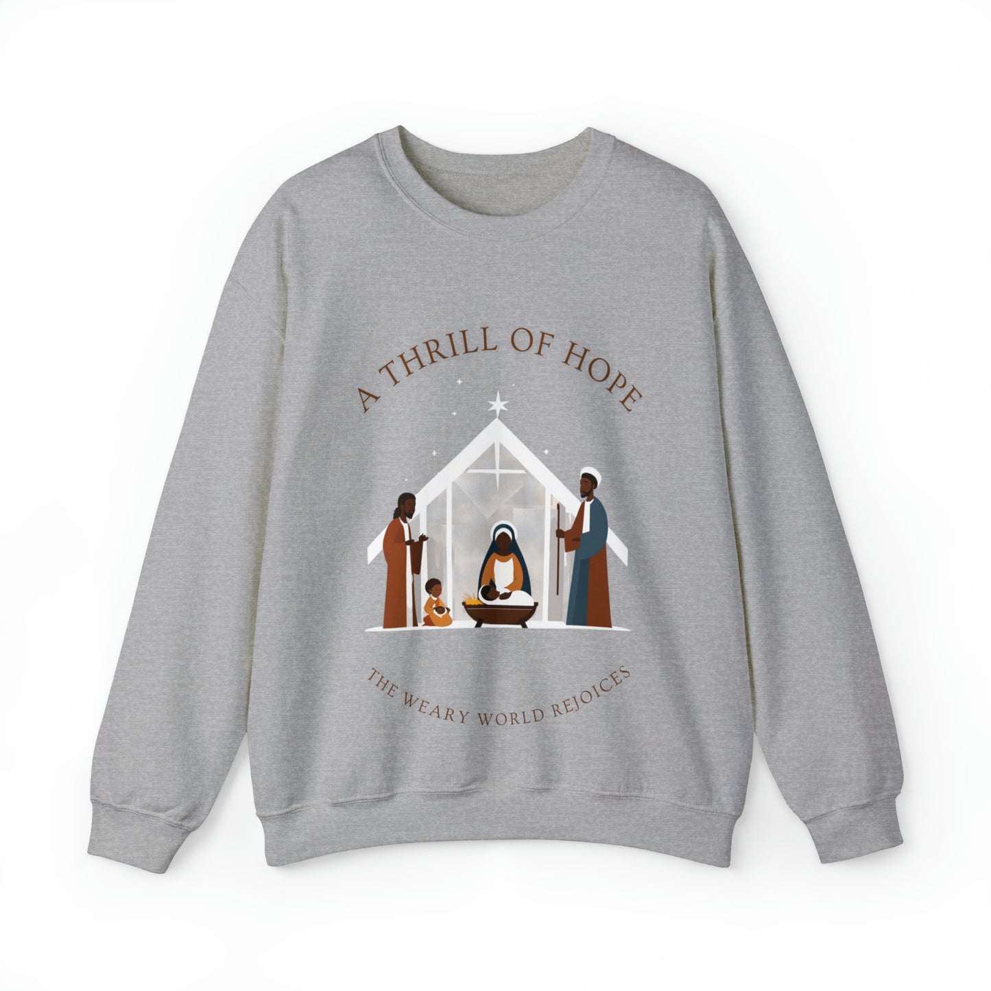 A thrill of Hope Unisex Heavy Blend™ Crewneck Sweatshirt