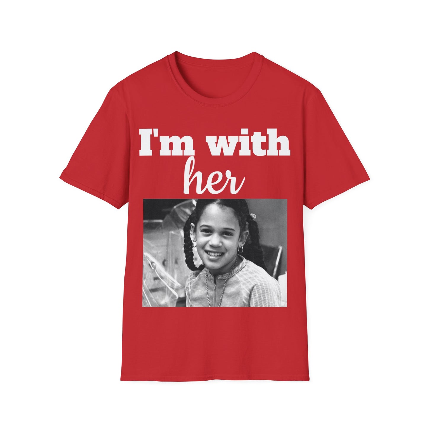 I’m with Her Unisex Softstyle T-Shirt