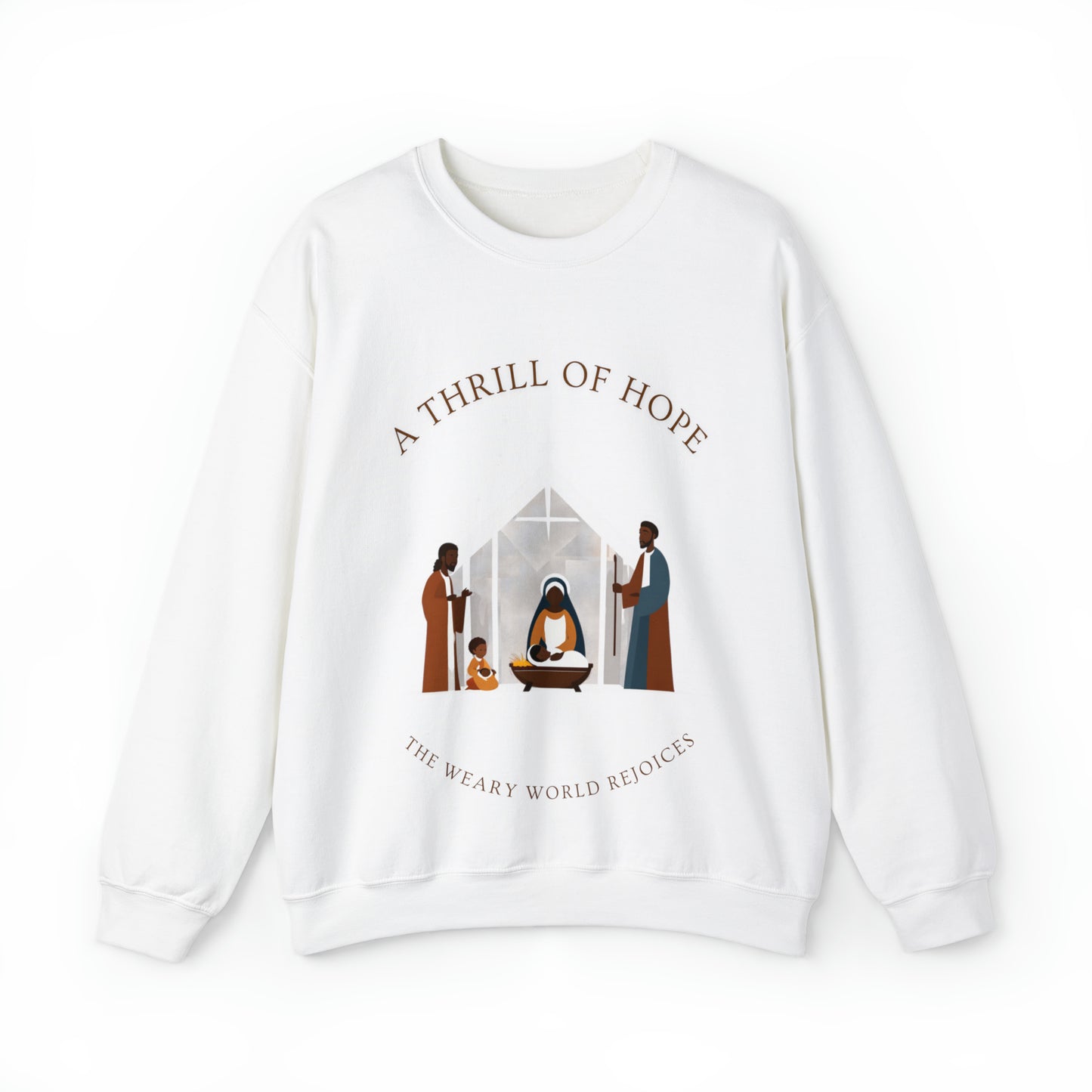 A thrill of Hope Unisex Heavy Blend™ Crewneck Sweatshirt