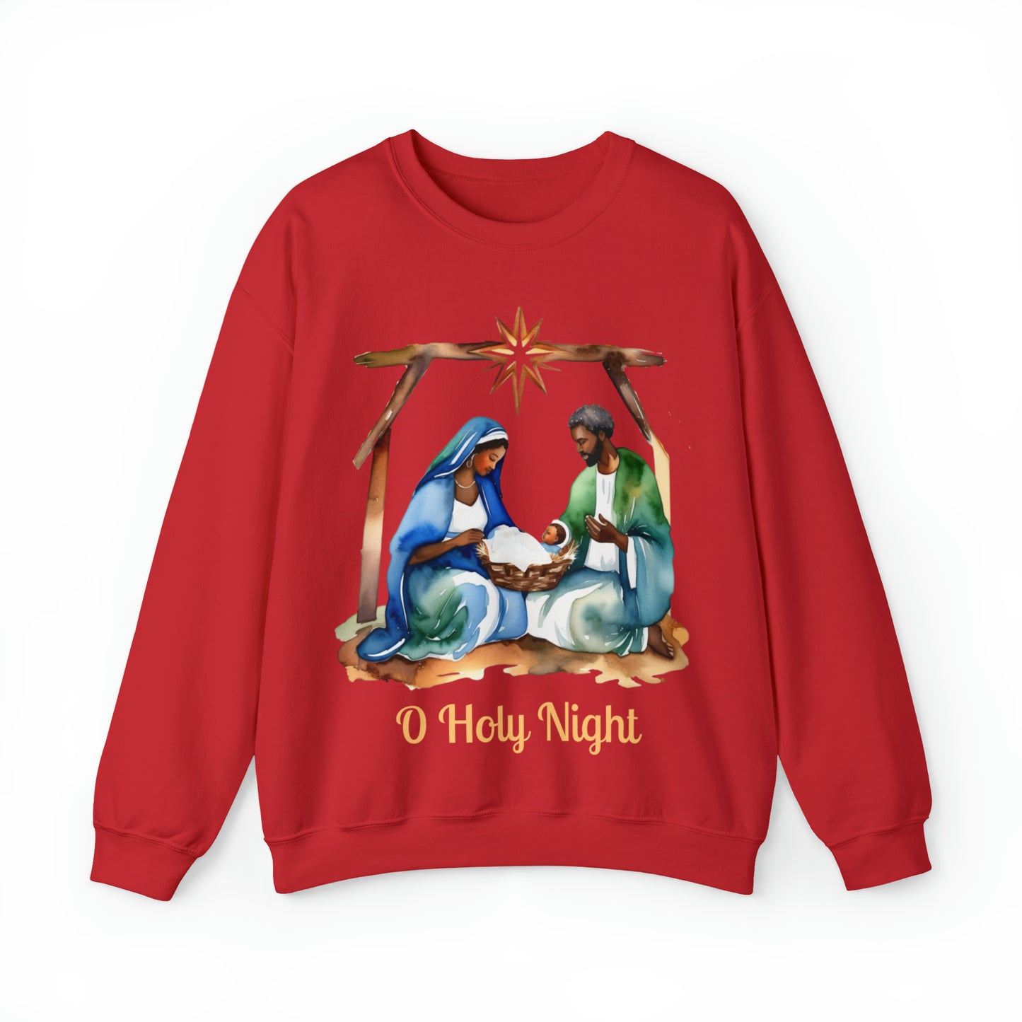 O Holy Night Unisex Heavy Blend™ Crewneck Sweatshirt