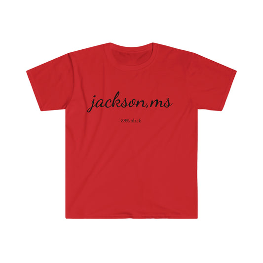 Jackson, MS Script T-Shirt